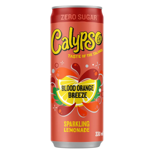 Calypso Blood Orange Breeze ZERO Sugar 330ml