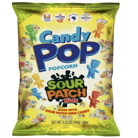 Candy Pop Popcorn Sour Patch 149g MHD: 19.03.24