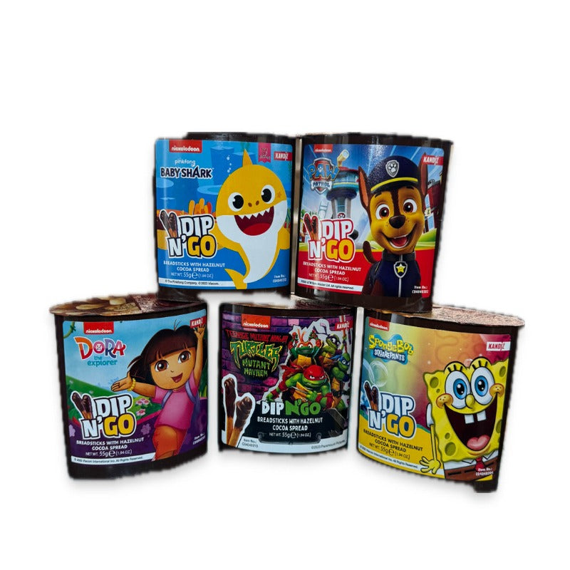 Nickelodeon DIP'N GO! 55g Display (8910937948494)