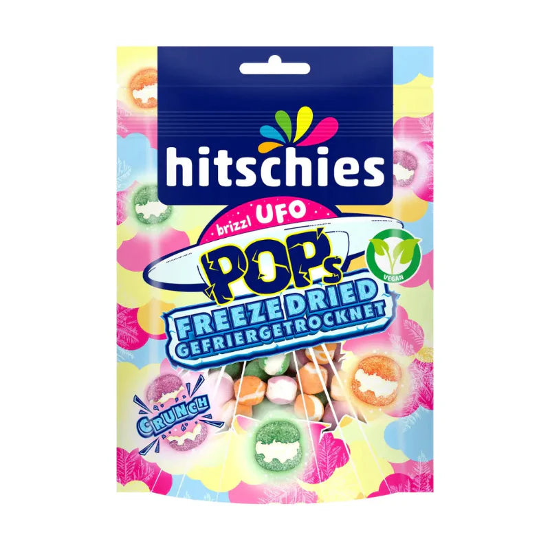 Hitschies brizzl UFO POPs Freeze Dried 50g (10487022485838)