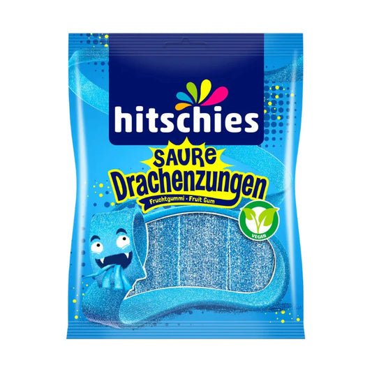 Hitschies Saure Drachenzungen Blau 125g (10487004070222)