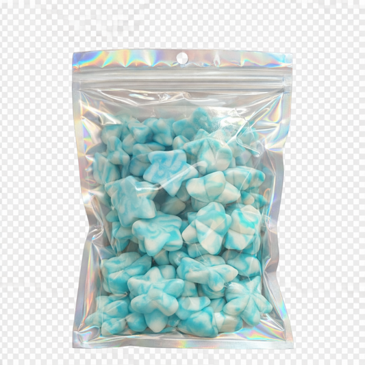 Candy-Tüte Raspberry Starrs (Halal) 250g