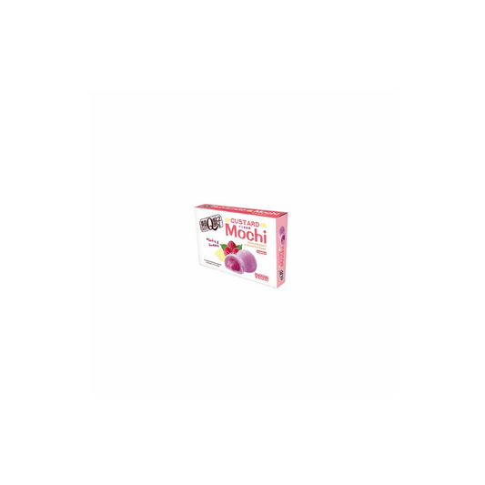 Taiwan Custard Mochi Raspberry Flavor 168g