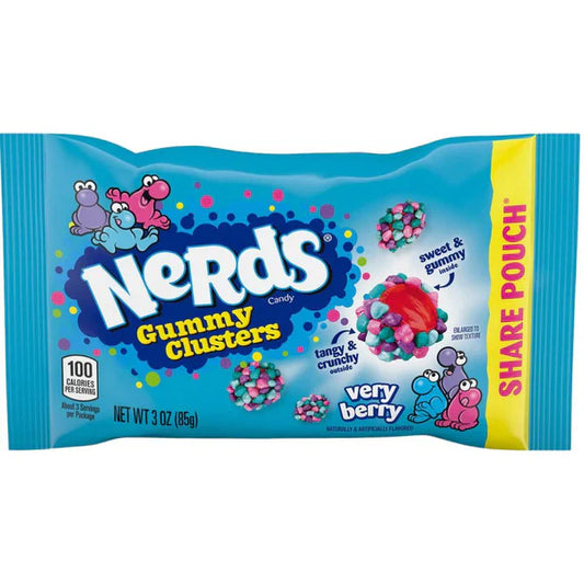 Nerds Gummy Cluster Rainbow Very Berry 85g (10450474369358)