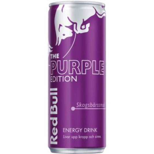Red Bull Energy Drink Skogsbärssmak Purple Edition 250ml (10469661835598)