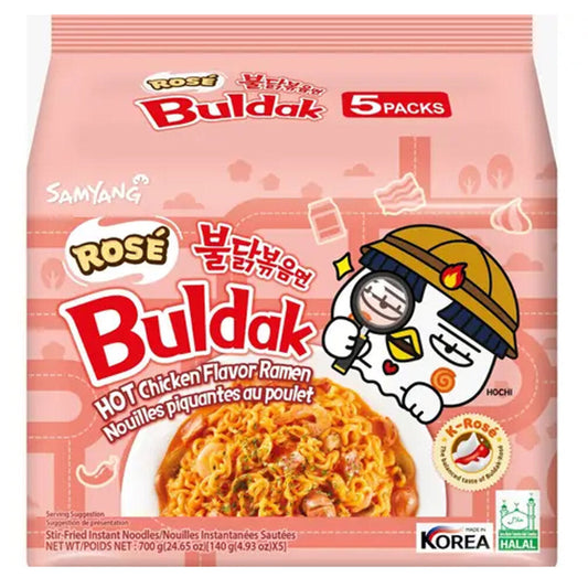 Samyang Buldak Rosé Multipack 5x140g