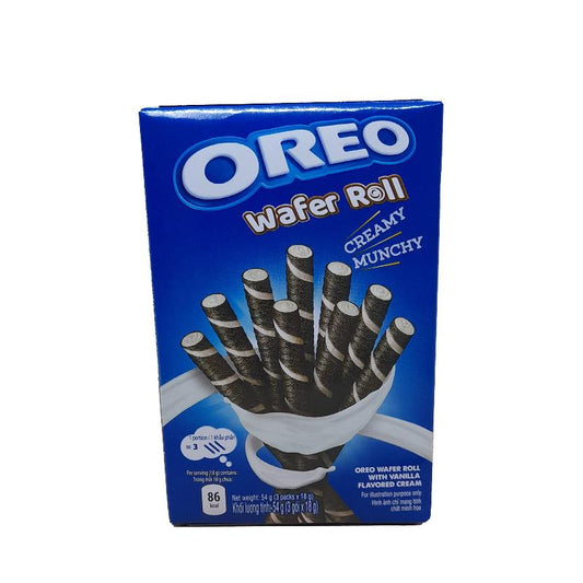 Oreo Wafer Roll Vanilla 54g (8298939646218)