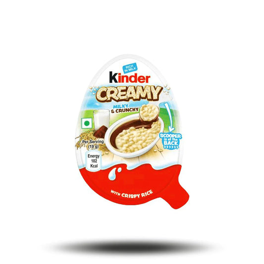 Kinder Creamy Milky & Crunchy 19g MHD:08.05.24