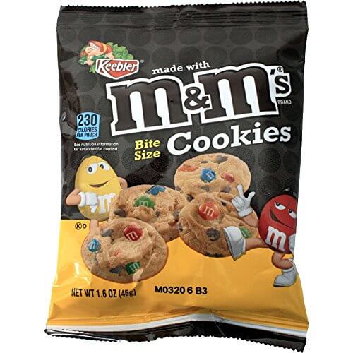 Keebler M&M Cookies Bite Size 45g