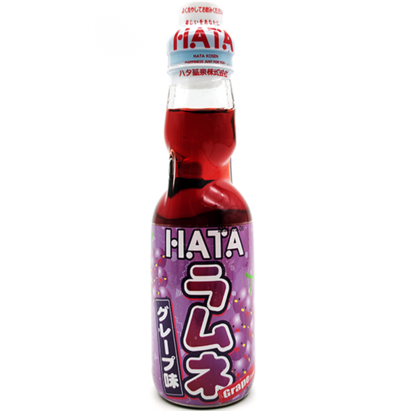 Hata Kosen Ramune Grape 200ml (8319322816778)