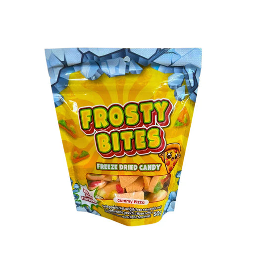 Frosty Bites Freezed Dried Candy Gummy Pizza 50g
