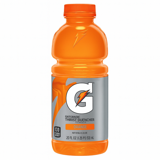 Gatorade Orange 591ml MHD: 29.2.2024 (abgelaufen)