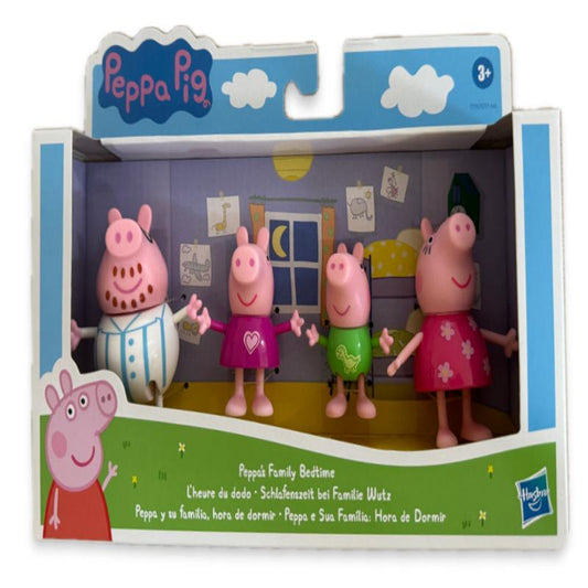 Peppa's Favourite Places Peppa's Family Bedtime Figuren 4er Pack