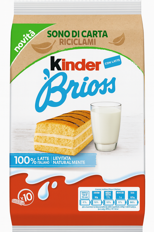 Kinder Brioss con Latte 270g (10er Pack) MHD:20.3.24