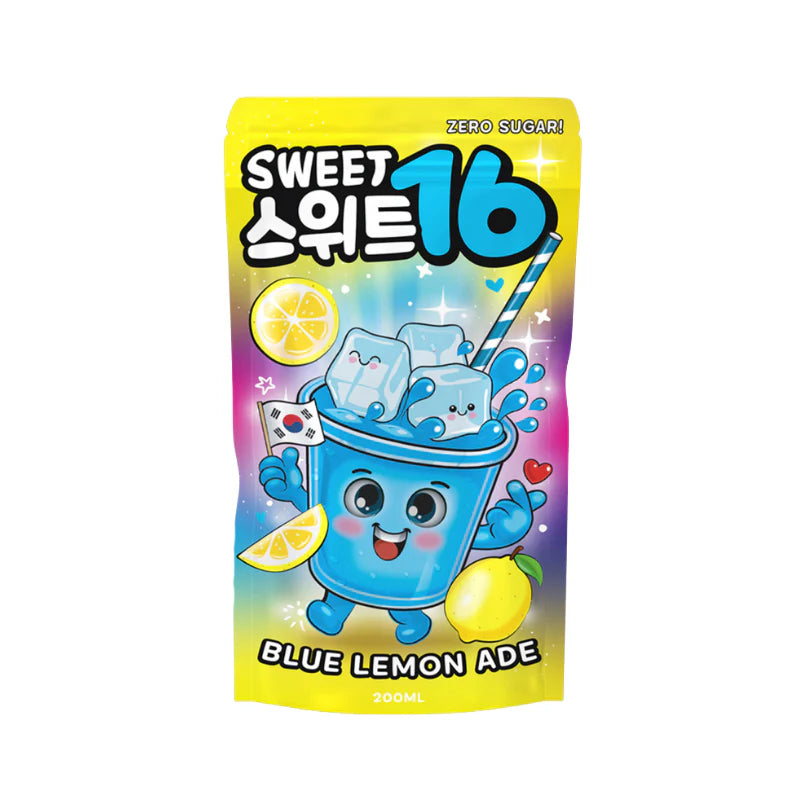 Sweet16 - Blue Lemon Ade (Zero Sugar) 200ml