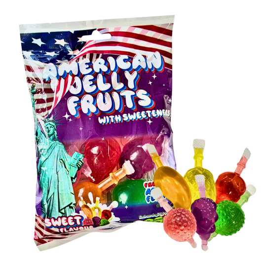 American Jelly Fruits Sweet Flavors 280g