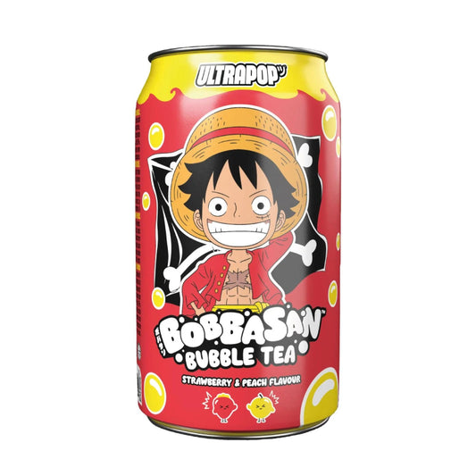 Bobbassan One Piece Bubble Tea Strawberry Peach 320ml Dose
Bubble Tea Strawberry Peach One Piece Bobbasan 320ml
Anime Bubble Tea One Piece Erdbeer Pfirsich 320ml
Bobbassan Bubble Tea Strawberry Peach Getränk 320ml
One Piece Bubble Tea Strawberry Peach 320ml