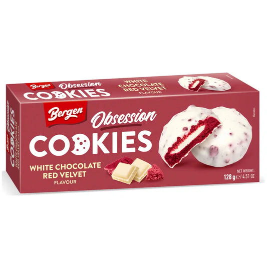 Bergen Obsession Red Velvet Cookies 128g (10713912738126)