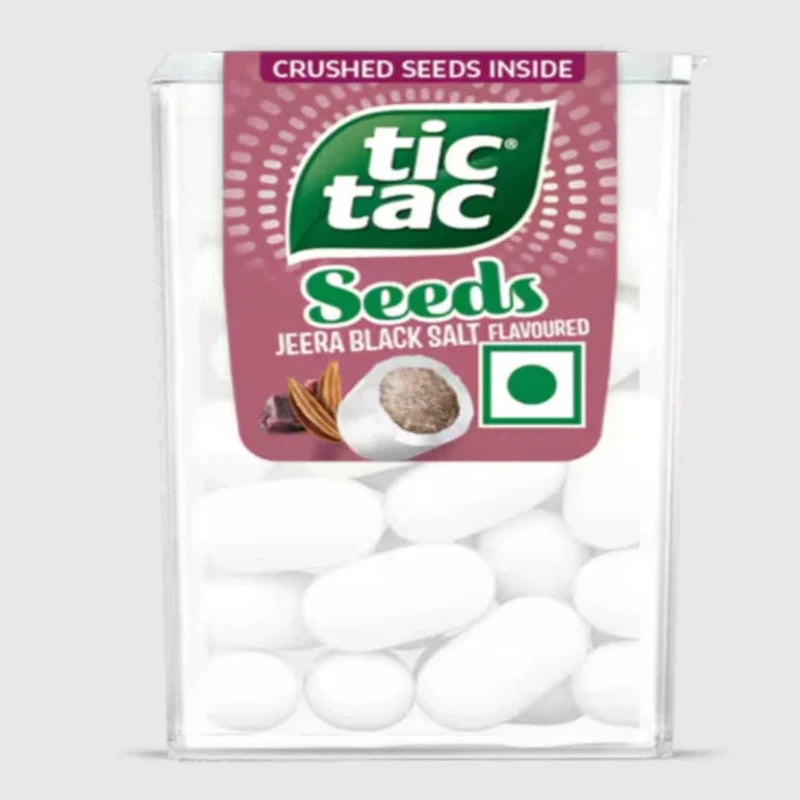 TicTac Seeds Jeera Black Salt Flavoured 7,2g (8522709532938)