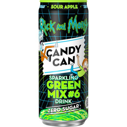 Candy Can Ricky & Morty Sour Apple Flavour 330ml
