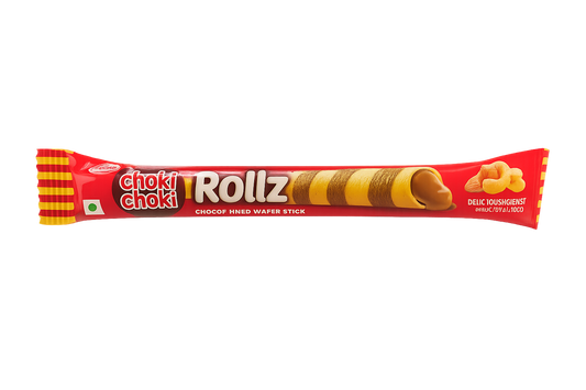 Choki Choki Rollz Choco-Filled Wafer Stick 9g