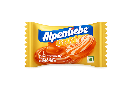 Alpenliebe Gold Caramel Toffee 3,6g