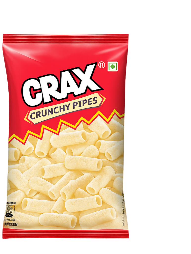 Crax Crunchy Pipes 32g MHD: 21.09.2025