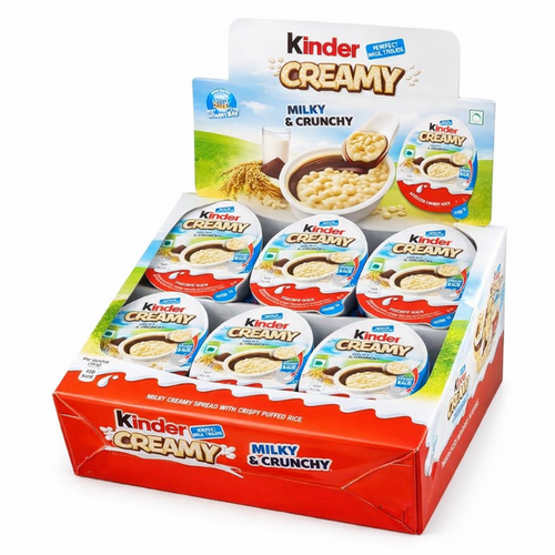 Kinder Creamy 24er Display 456g // 24Stk Kinder Creamy 19g