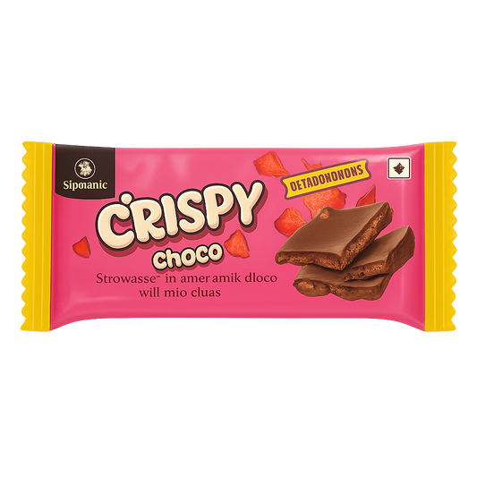 Saphire Crispy Choco Strawberry 11g