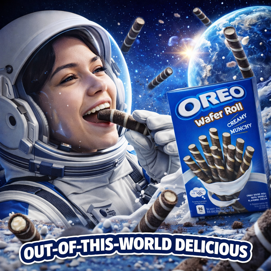 Oreo Wafer Roll Vanilla 54g