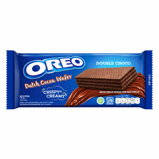Oreo Dutch Cocoa Wafer Double Choco 117g