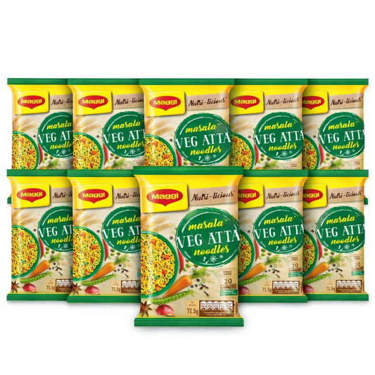 10Stk Maggi Masala Veg Atta Nudeln 750g