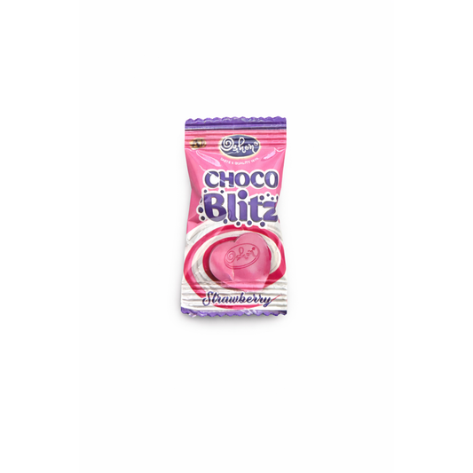 Oshon Choco Blitz Strawberry Milky Strawberry Hearts 2,8g