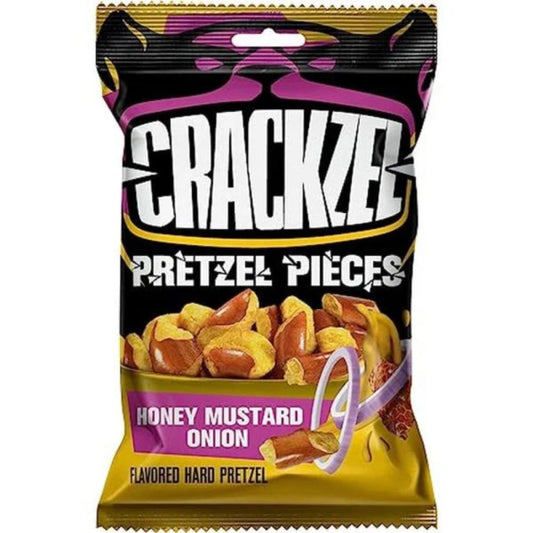 Crackzel Pretzel Pieces Honey Mustard Onion 85g Verpackung knusprige Brezelstücke Snack

Crackzel Pretzel Pieces Honey Mustard Onion Pretzel Bites mit Honig Senf Zwiebel Geschmack

Crackzel Pretzel Pieces Honey Mustard Onion 85g amerikanischer Pretzel Snack süß würzig

Crackzel Honey Mustard Onion Pretzel Pieces knusprige Brezelstücke mit Senf und Honig

Crackzel Pretzel Pieces Honey Mustard Onion Packung salziger Snack mit Honey Mustard Geschmack