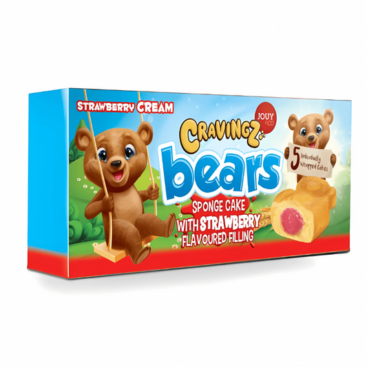 Cravingz Bears Chocolate Flavour (12x40g) (9817915425102)