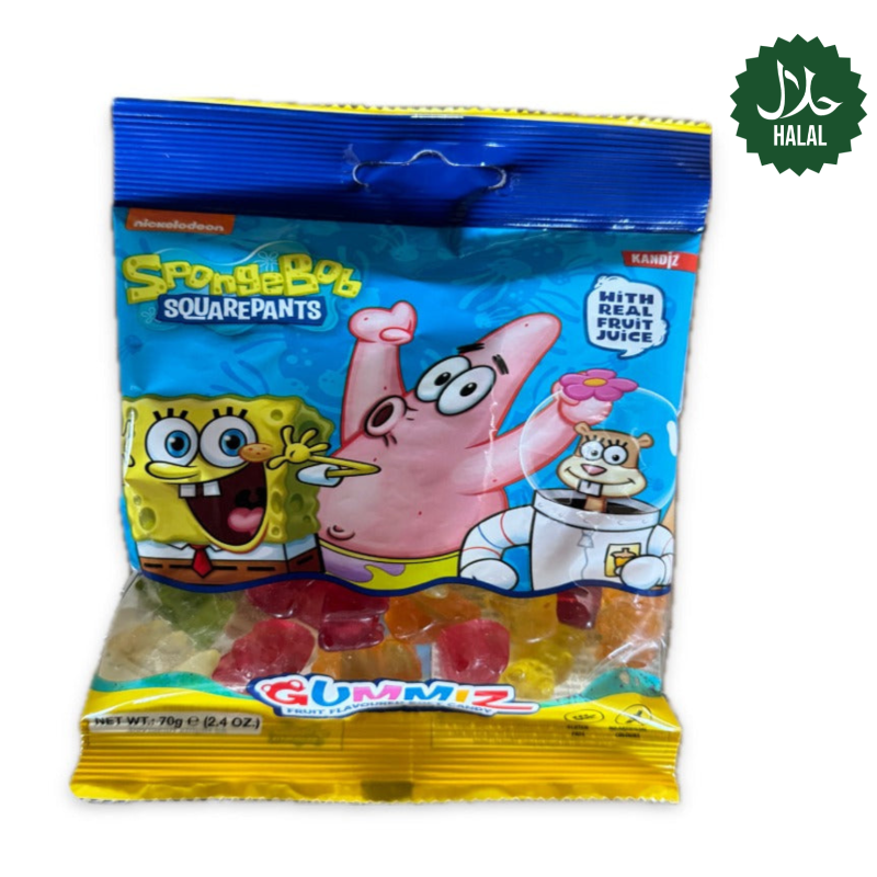 SpongeBob Gummiz Bears 70g (8596927316234)