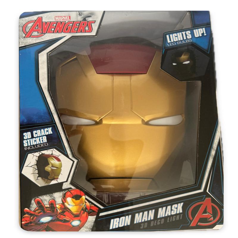 Marvel Avengers Iron Man Mask 3d Deco Light