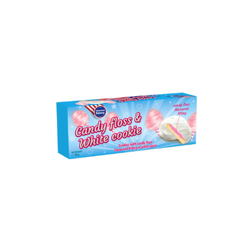 American Bakery Candy floss & White Cookie 96g