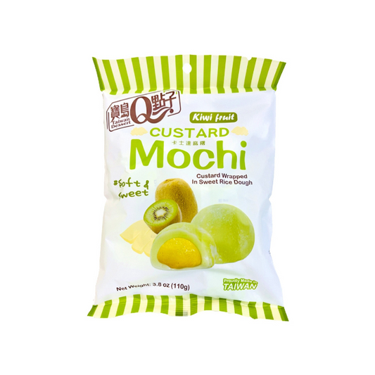 Taiwan Dessert Mochi Custard Kiwi 110g