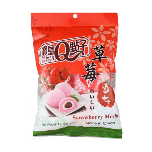 Taiwan Dessert Mochi Strawberry 120g