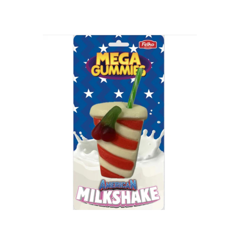 Mega Gummies American Milkshake 120g