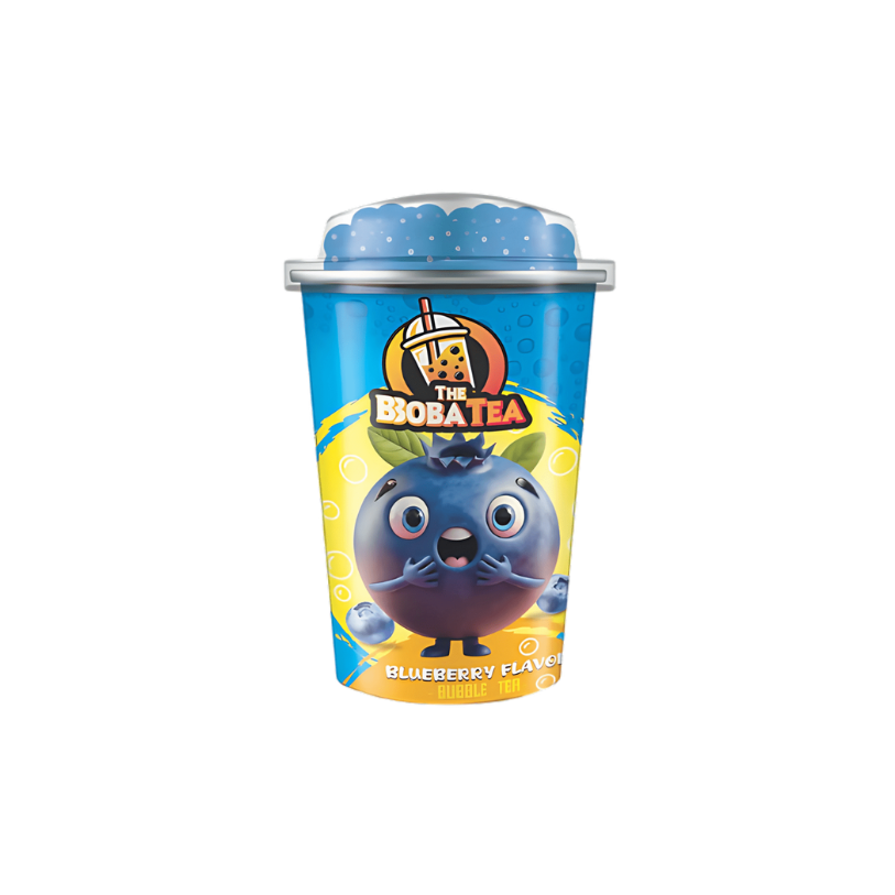 Boba Bubble Tea Blueberry 350ml