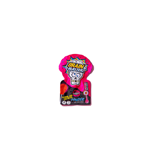 Brain Blasterz Sour Powder Lolly Raspberry 10g