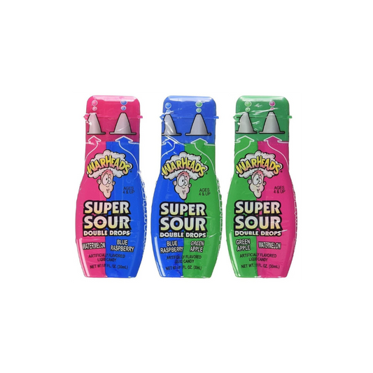 Warheads Super Sour Double Drops 30ml (1Stk)