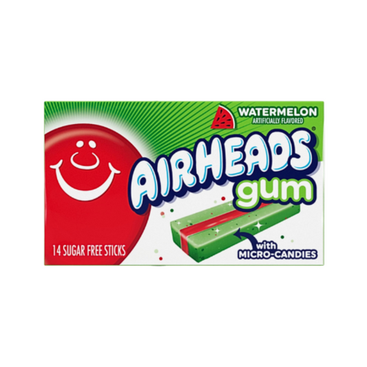 AirHeads Gum Watermelon 34g