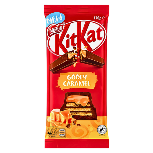 Kitkat Gooey Caramel Australian 170g