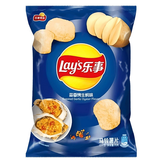Lays Geroosterde Knoflook Oester 70g