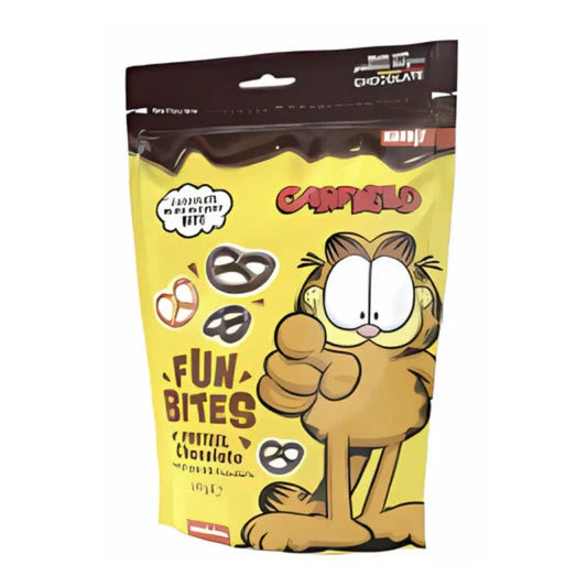 Garfield Fun Bites Choco Pretzel 80g (8596919353610)