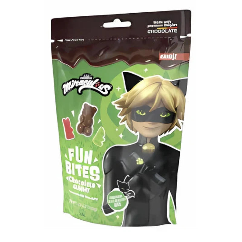 Miraculous Fun Bites Choco Gummy 100g (8596919157002)