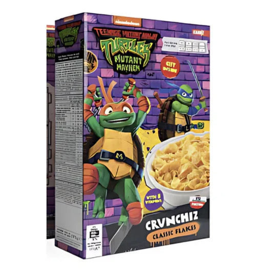 TMNT Movie Crunchiz Classic Flakes 375g (8596905427210)